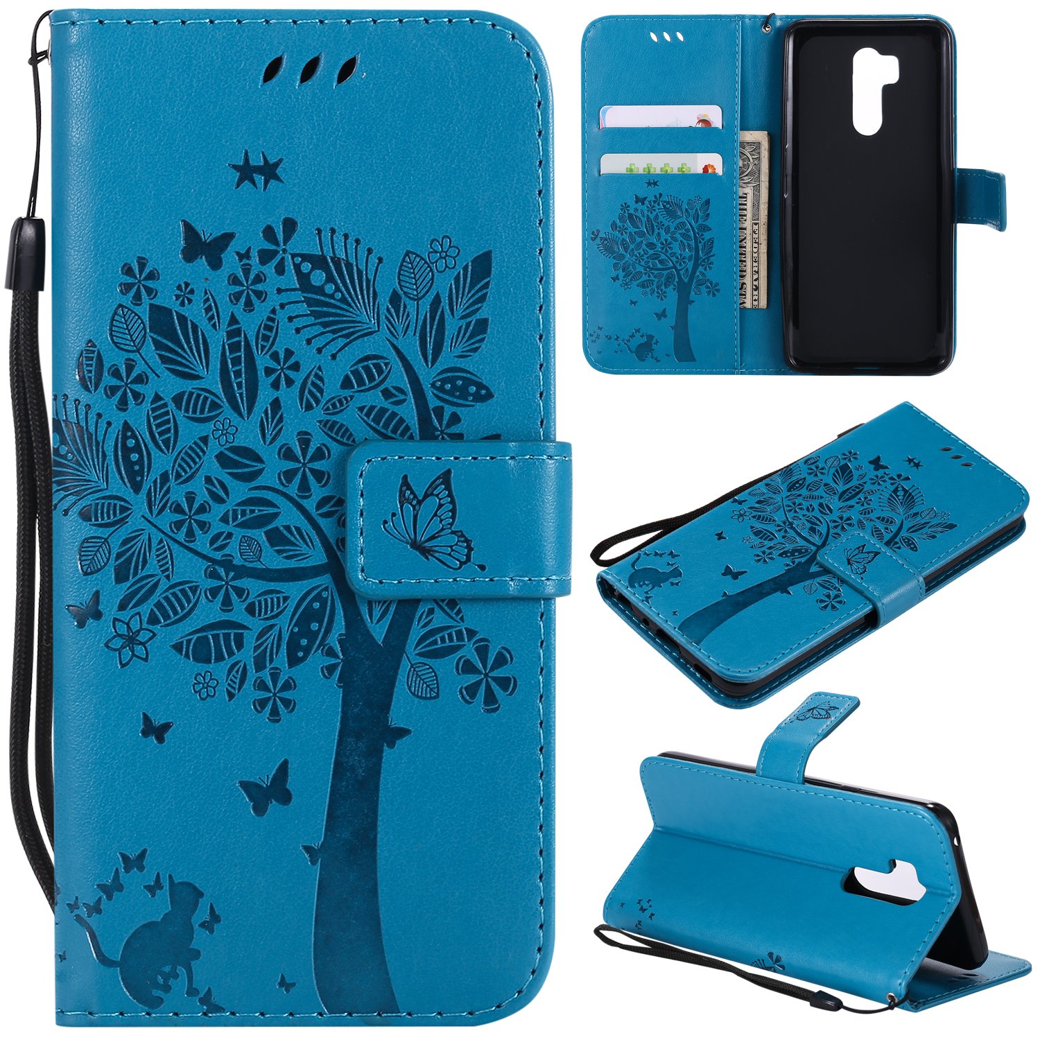 Best lg cell phone credit card holder teal