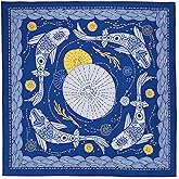 WHTE MOSS Bandana – 100% Cotton Extra Soft Scarf Handkerchief for Men & Women