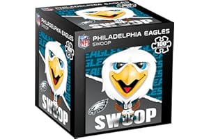 MasterPieces 100 Piece Licensed NFL Jigsaw Puzzle for Kids - Philadelphia Eagles - Swoop - 10" x 10"