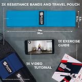Elvire Sport Fabric Resistance Bands Set of 3 – Booty, Leg & Glute Bands view 4