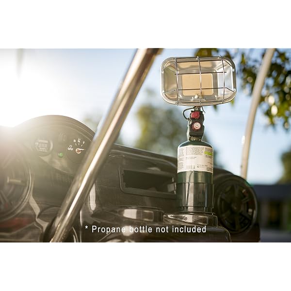 Amazon.com : Portable Golf Cart Propane Heater With Cup Holder : Sports u0026  Outdoors