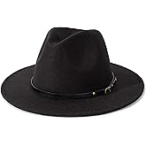 Lisianthus Women Belt Buckle Fedora Hat