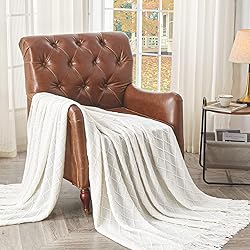 inhand Knitted Throw Blanket for Couch and