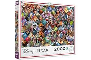 Ceaco - Disney/Pixar Clips - 2000 Piece Jigsaw Puzzle , 5"