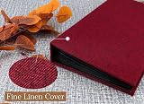 Vienrose Linen Photo Album 300 Pockets 6x4 Black Page 50 Sheets 6x4 view 2