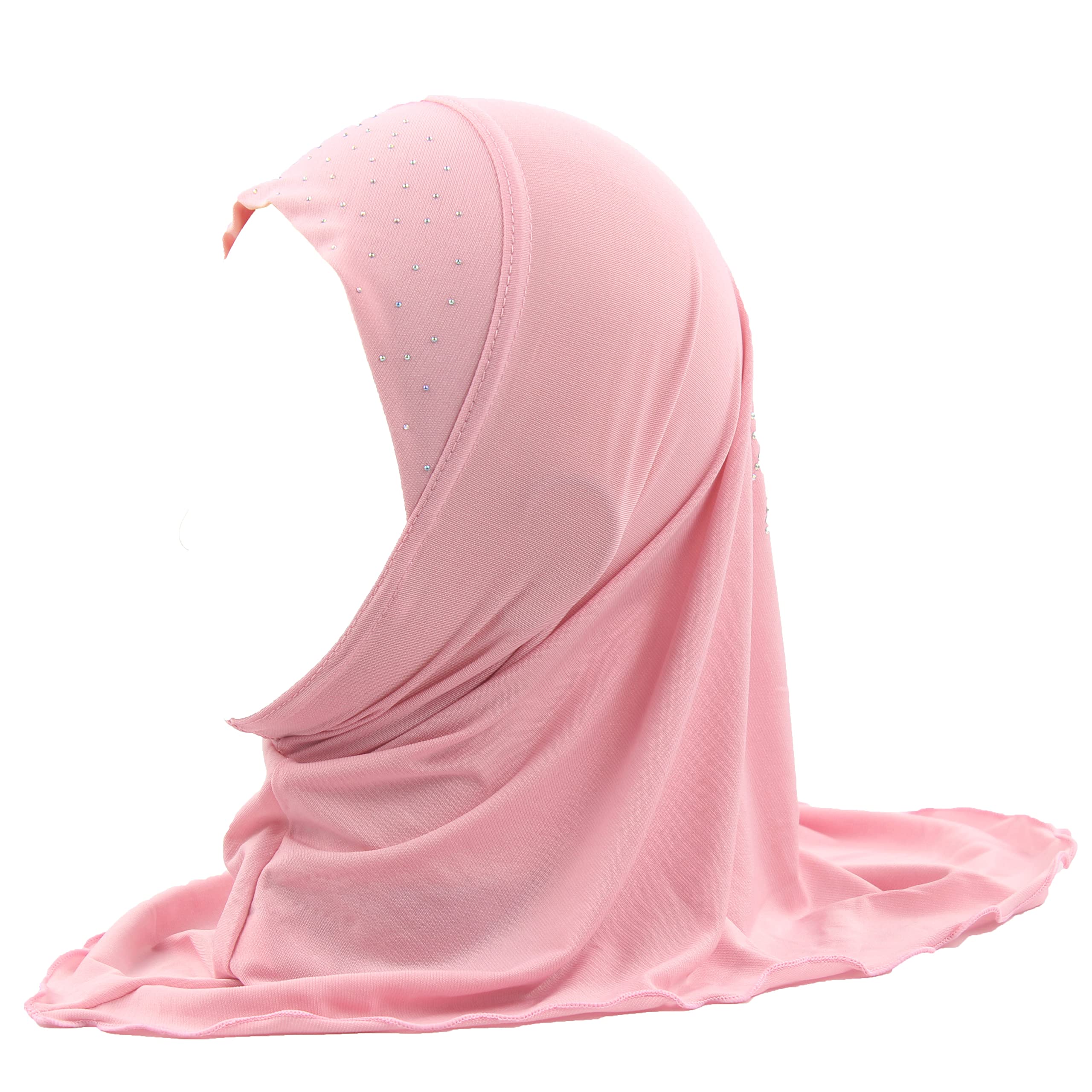 Cogongrass Girls Kids Muslim Hijab Islamic Scarf