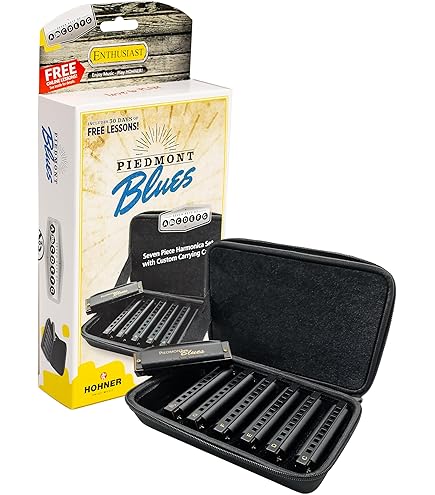 Hohner Blues Harmonica Set 7本セット Hohner Blues Band (Set of 7 Keys with Case) – Set of 7 Keys