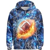 Betecoro 3D Novelty Hoodie Pullover for Boys Girls, Long Sleeve Hoodies Sweatshirt, Hoody Hooded for Kids Youth
