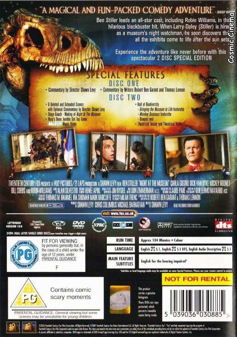 Night At The Museum (Two-Disc Special Edition) [2006] [DVD]
