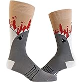 Crazy Dog T-Shirts Mens Sarcastic Socks Funny Crew Footwear for Adults