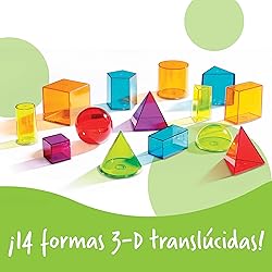 Learning Resources View-Thru Geometric Solids