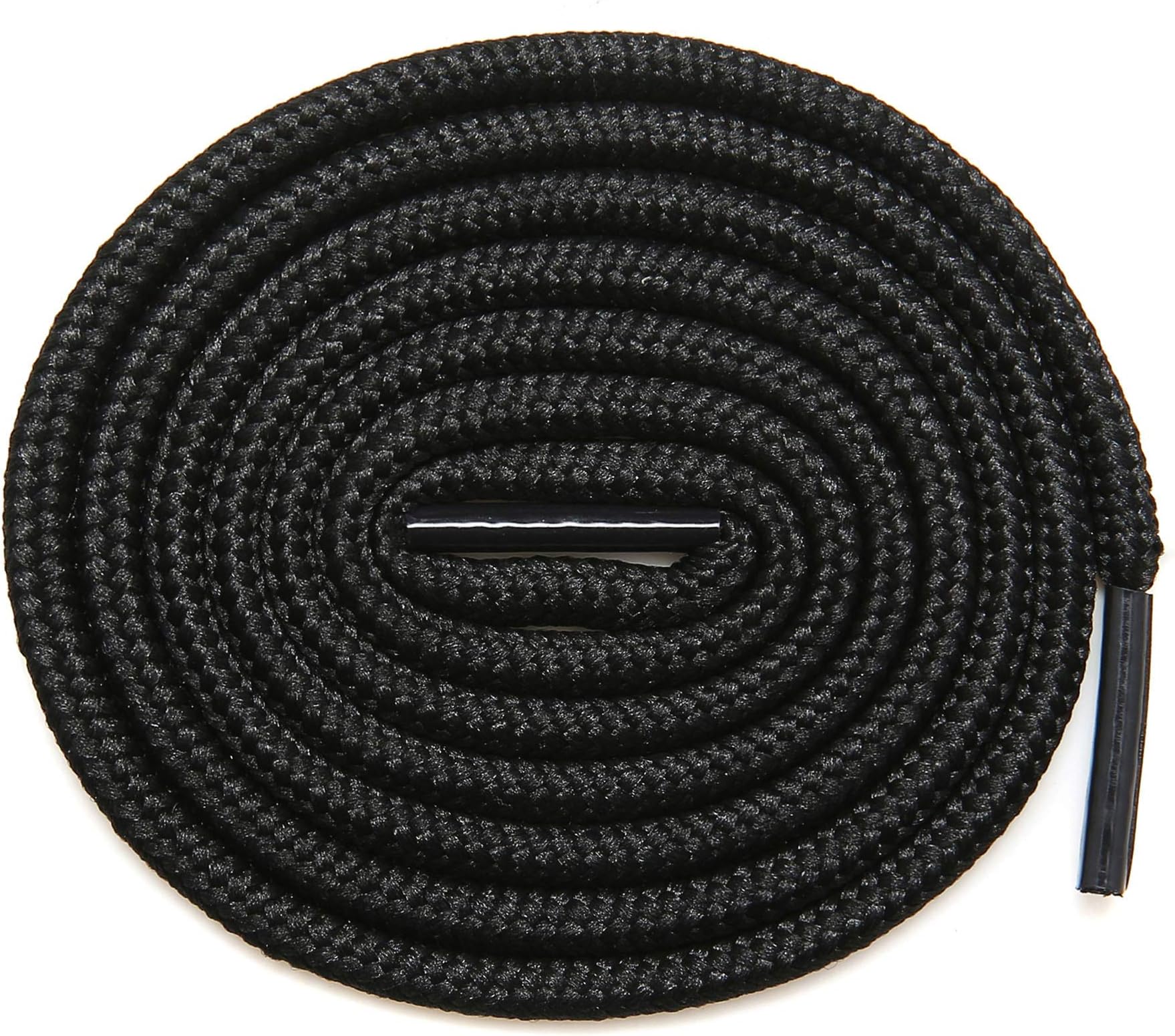 Round Shoelaces 2 Pair - for Sneakers, Work Boots & Hiking Shoes