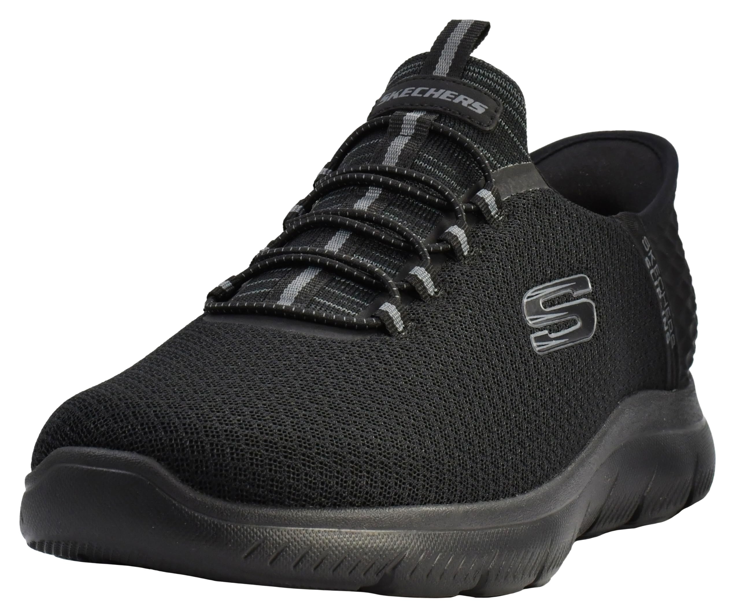 Skechers Men's Summits High Range Hands Free Slip-in Sneaker, BBK, 13 Image