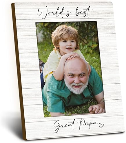 Grandma Picture Frame 8x6 Inches Picture Frame Of Papa, Grandpa