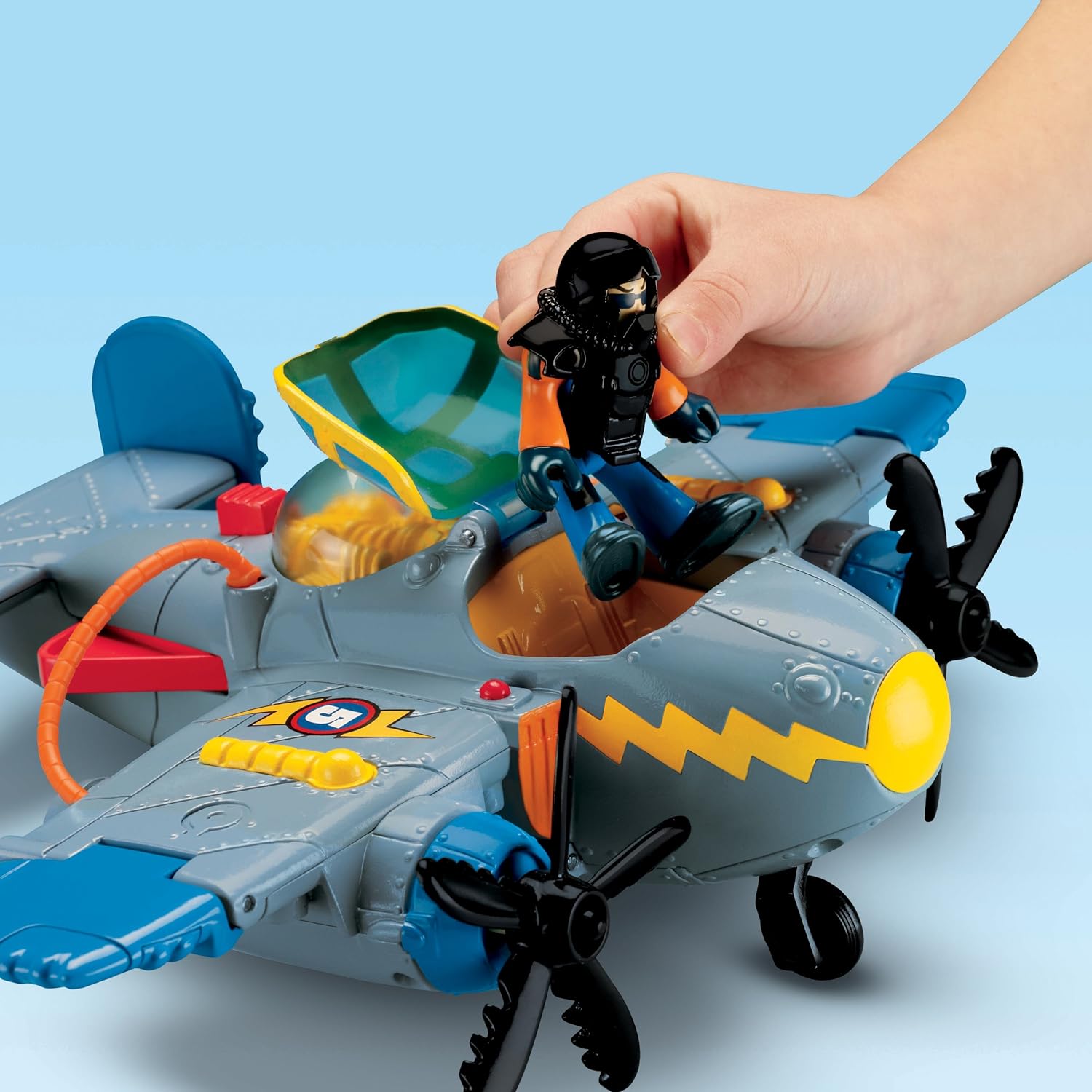 imaginext airplane
