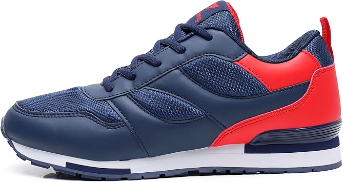 navy memory foam shoes