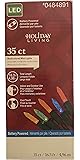 Holiday Living 35 ct Multicolored Battery Powered LED Lights 16.3 Feet