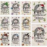 Funny Opossum Garden Flags Seasonal Flags Set of 11 Double Sided Holiday Farmhouse Outdoor Yard Lawn Home Decorations 12.5x18 Inch
