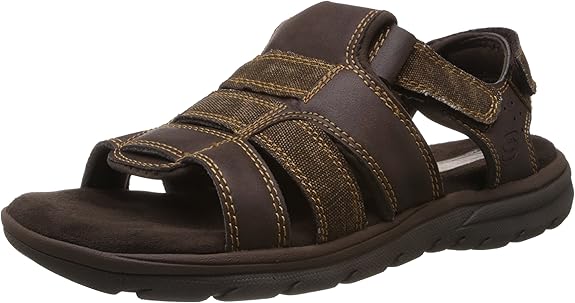 skechers relaxed fit memory foam 360 mens sandals