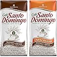 Café Santo Domingo + Café Santo Domingo Caracolillo (Peaberry) | Whole-Bean Coffee - 16 oz Bags Bundle - Products from the Dominican Republic