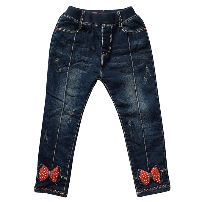 fleece lined jeans girls