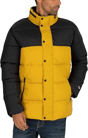 champion jacket mens yellow
