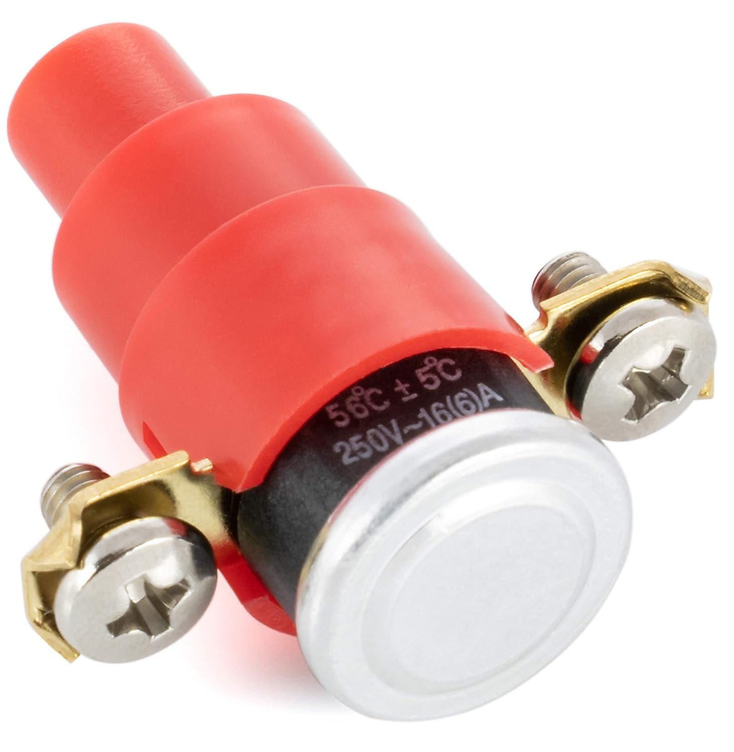Poppstar thermal protection switch for cable reel (1-pole, 250V, 16A, 56°), spare part as fuse against overheating - Image 4