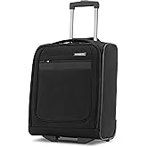 Samsonite Ascella 3.0 Softside Expandable Luggage with Spinner Wheels, 2W Underseater, Black