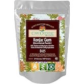 Cape Crystal Premium Konjac Gum Glucomannan Powder (14 Oz.)