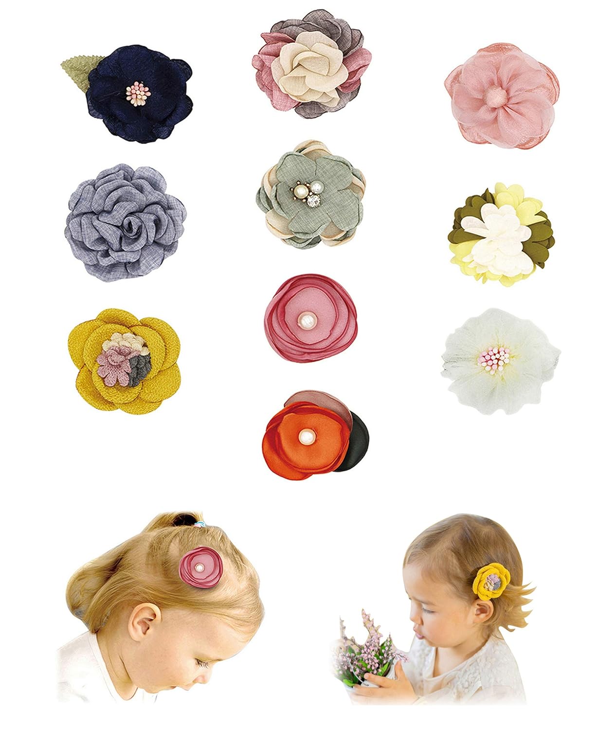 fancy hair clips for baby girl
