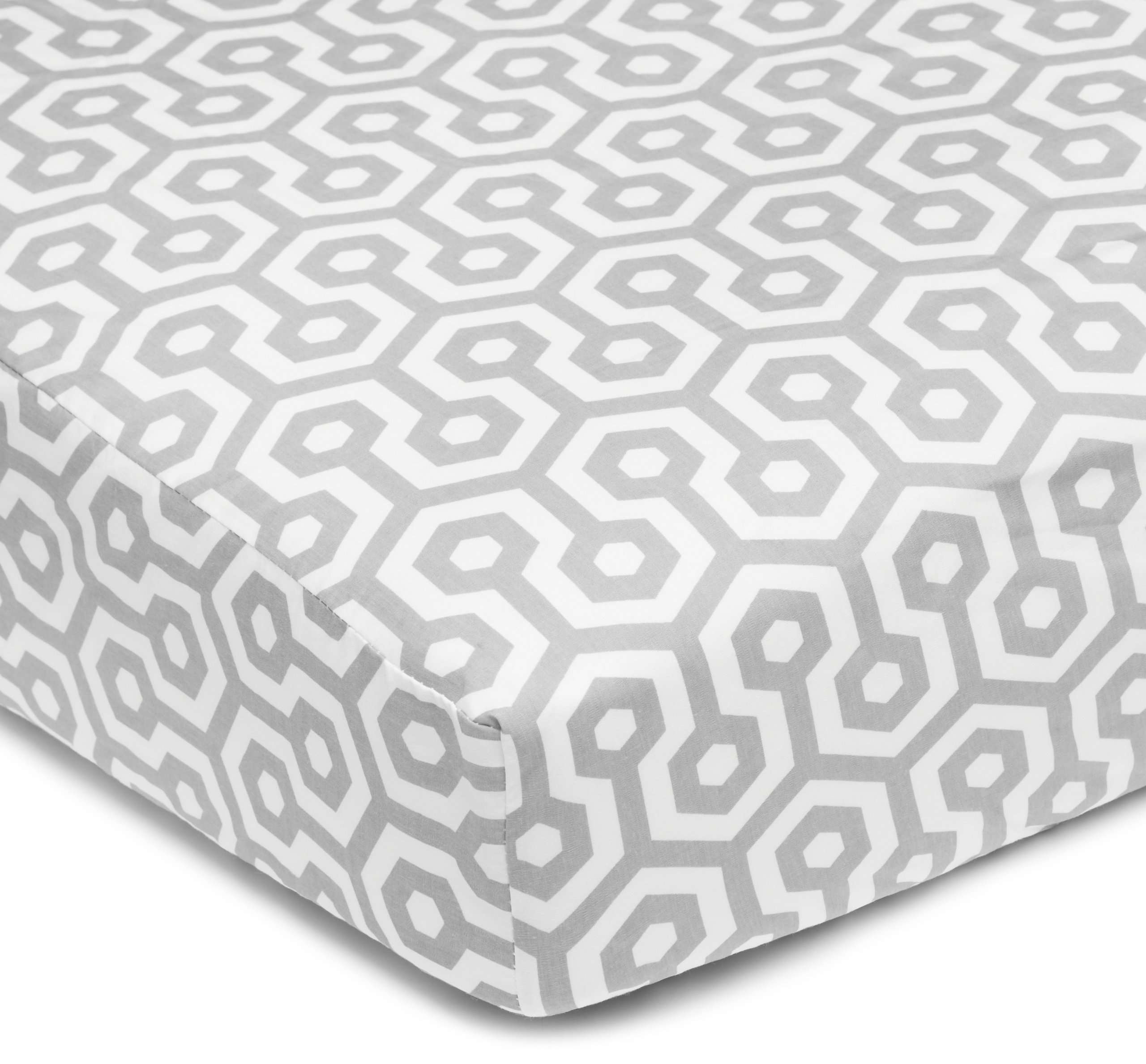 American Baby Company 100 Cotton Percale Fitted Crib