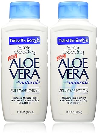 fruit of the earth skin cooling aloe vera lotion