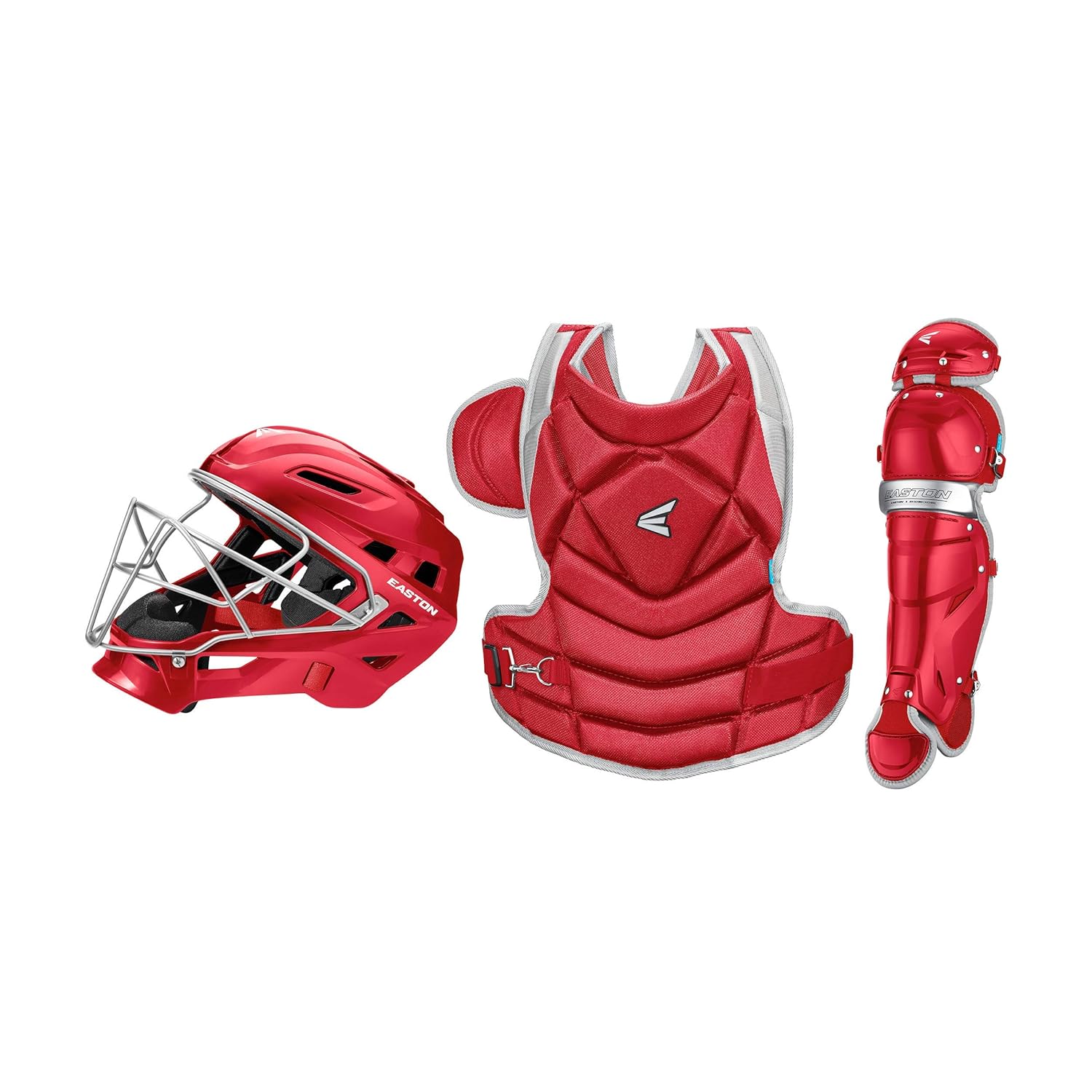 EASTON THE FUNDAMENTAL BY JEN SCHRO Female Catchers Protective Box Set | 2020 | Streamlined Helmet+Steel Cage | Chest Protector - Breathable & Lightweight | Leg Guards - Extra Inner Knee Foam