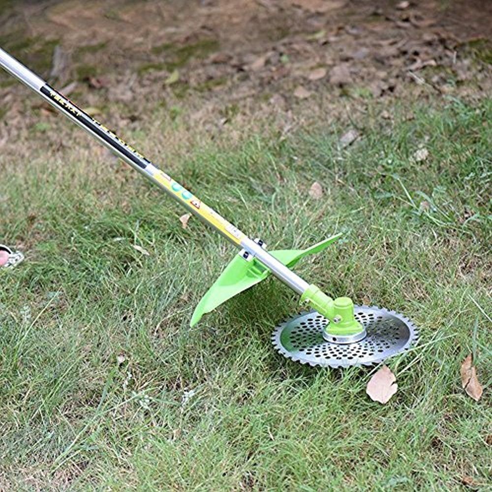 Dual Edger Attachment For Husqvarna 128CD Weed Eater – Long Blade Trimmer Tool