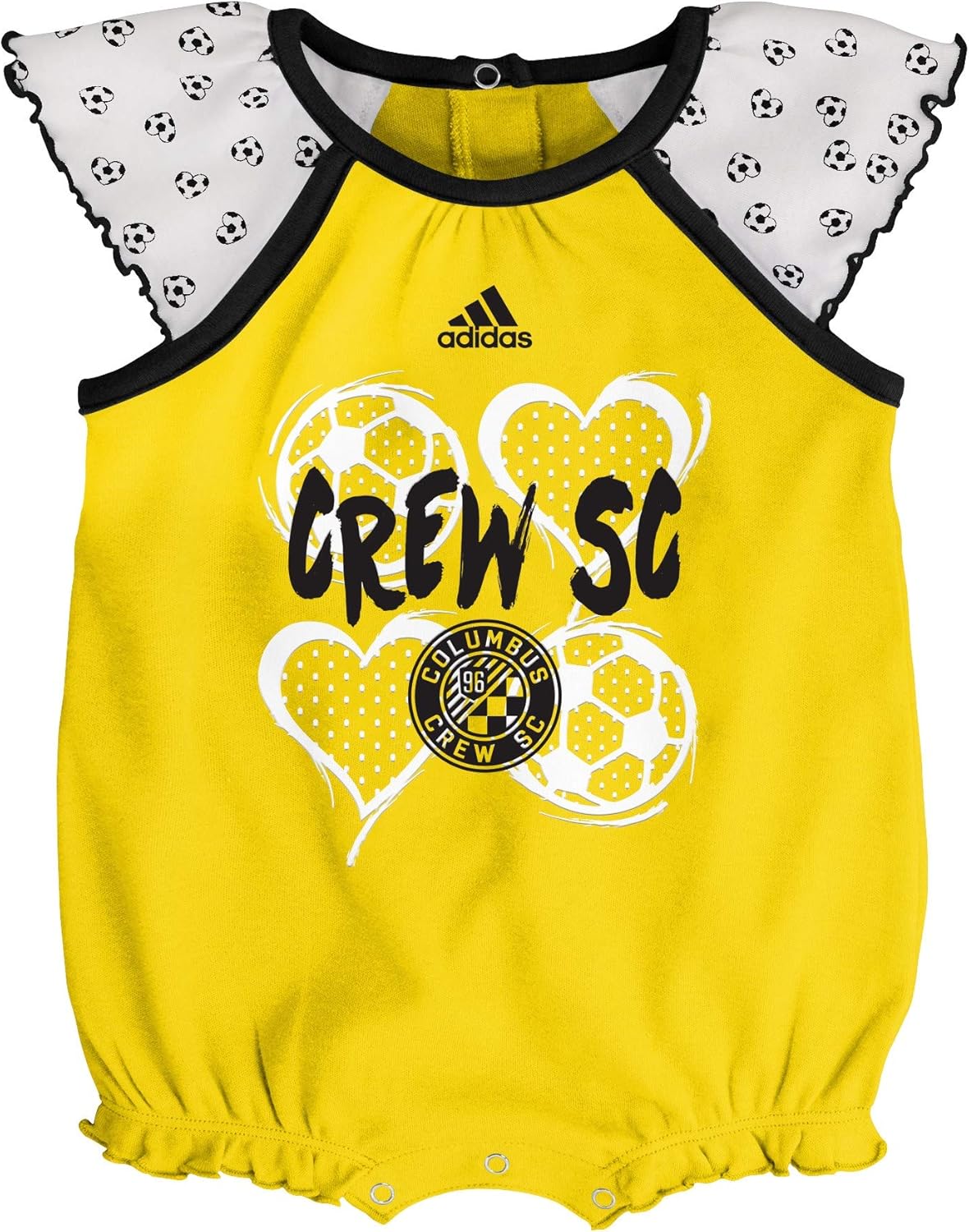 adidas MLS Newborn Tie-Breaker 2Pk Creeper Set, Team Variation: Clothing