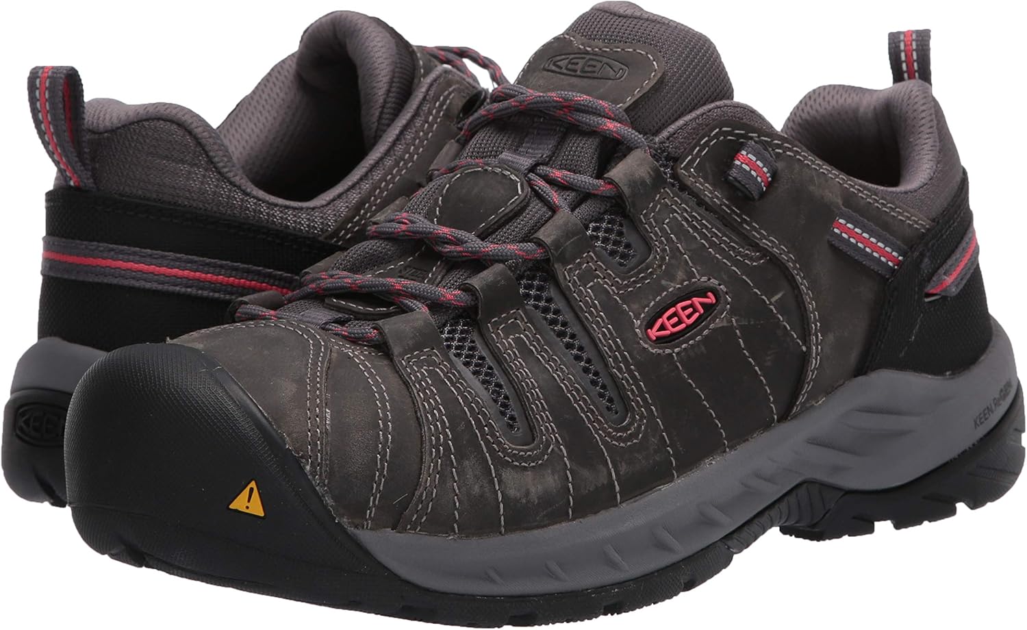 KEEN Utility Womens Flint Ii Low Steel Toe Non Slip Work Shoe