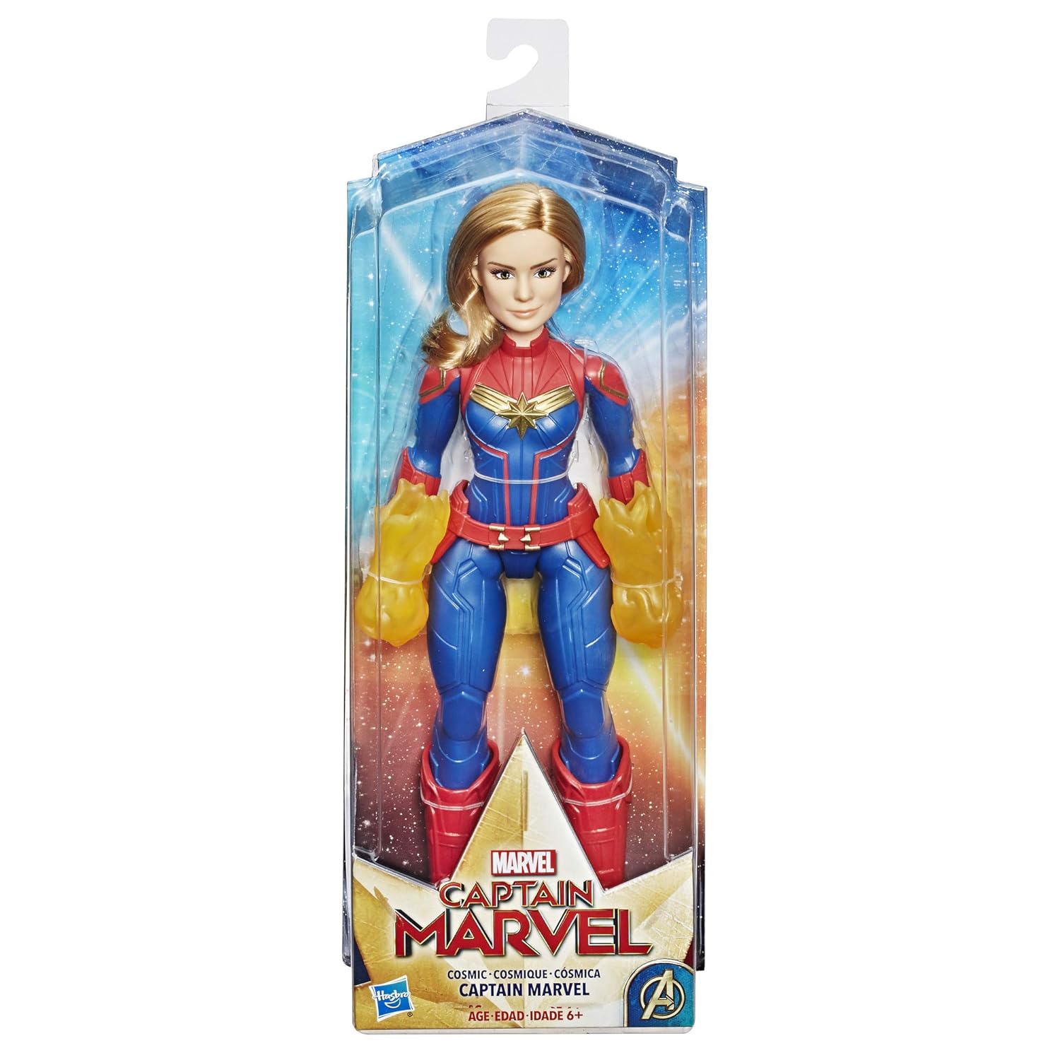 captain marvel hasbro doll
