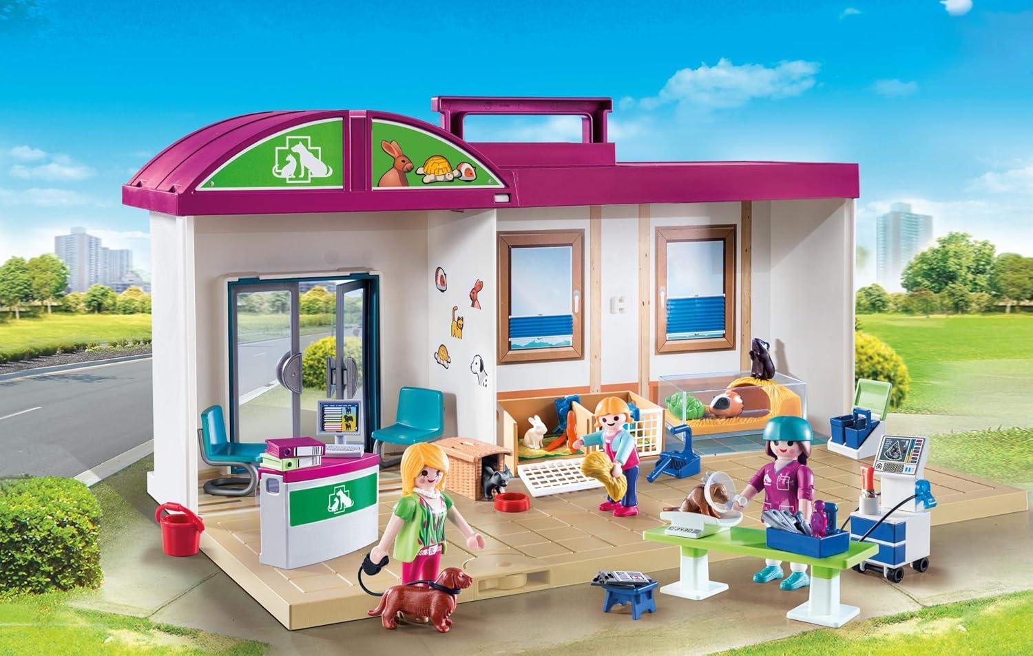 playmobil take along pet store