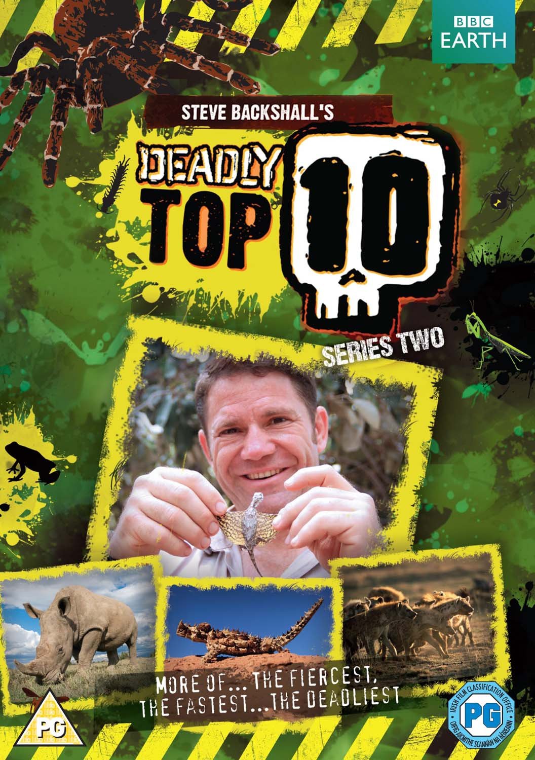 Deadly Top 10 - Series 2 [DVD]: Amazon.co.uk: Steve Backshall, Alex