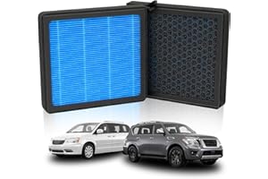 ZEZUT CF10743 Cabin Air Filter - Fits Chrysler Town & Country, Dodge Grand Caravan, Nissan Armada/Titan, Infiniti G25/G35/M45/Q40/Q50/QX70 | Honeycomb Structure with Activated Carbon Beads (1 Pack)