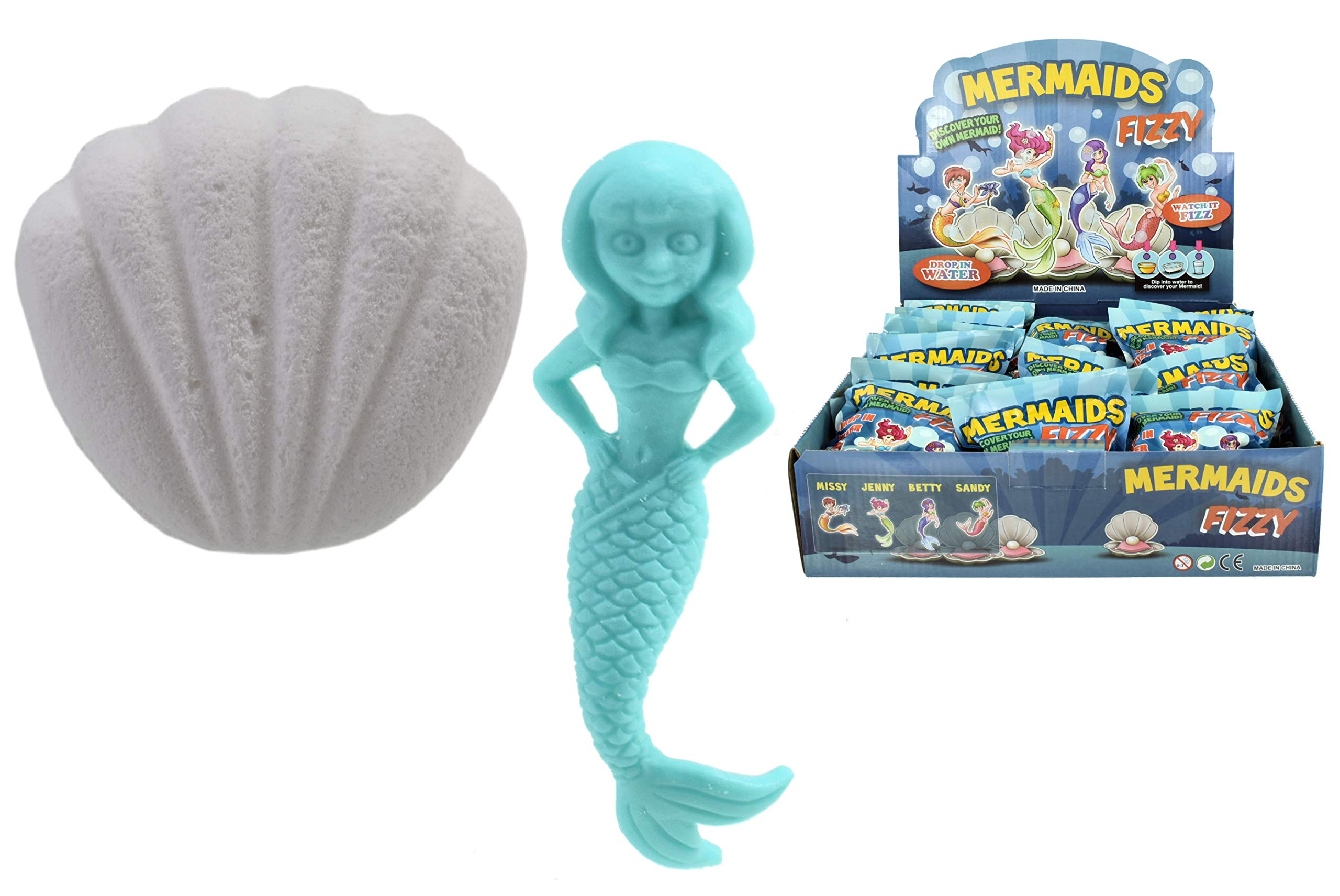 Kandy Toys TY1844 Mermaid Fizzy Bath Bomb for Kids