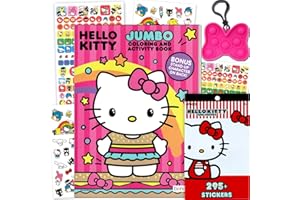 Bendon Hello Kitty Coloring Activity Book and Sticker Set for Kids