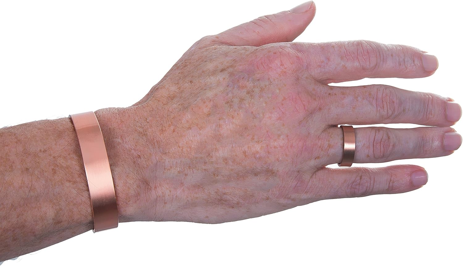 Earth Therapy Men's Pure Copper Magnetic Healing Golf Bracelet for Sport Injury Recovery, Arthritis, and Joint Pain Relief - Adjustable Sizing - Sourced: Sports & Outdoors