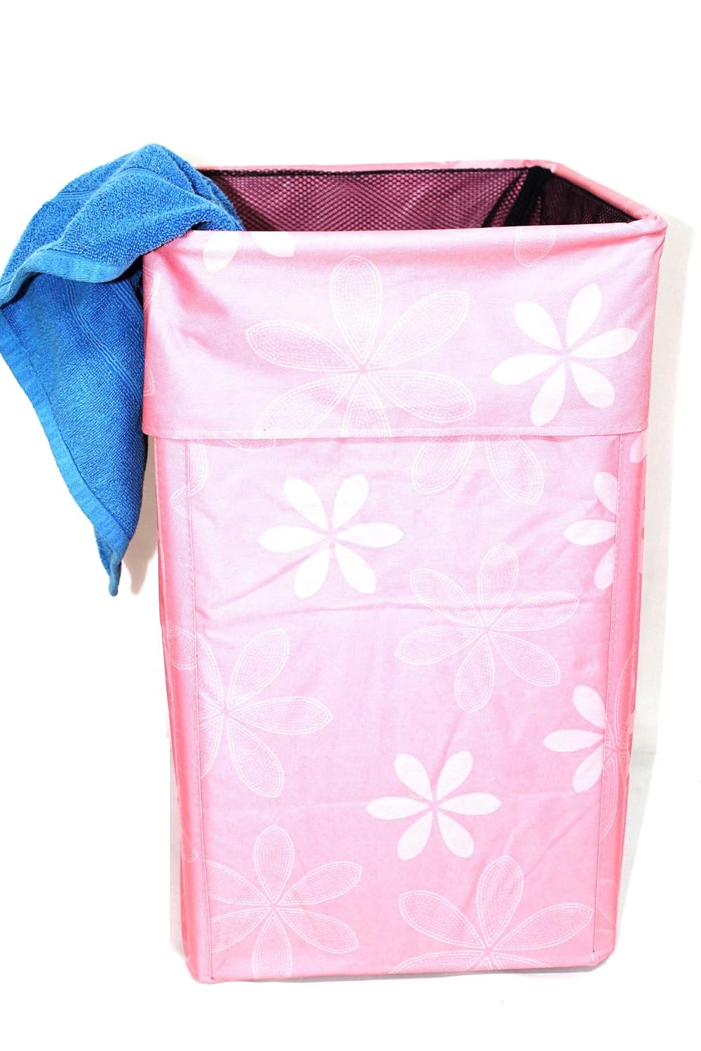 PackNBUY Pink Square Laundry Basket Amazon.in Home & Kitchen