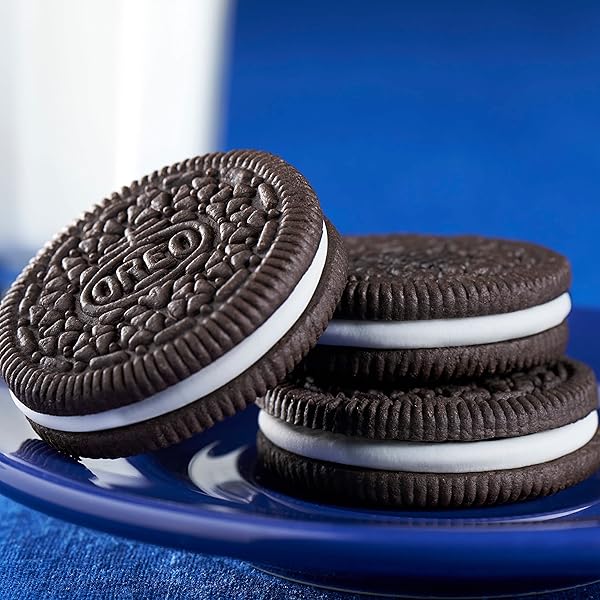 OREO FRESH STACKS CHOCOLATE SANDWICH COOKIES, BULK TRAVEL SNACKS, 6 BOXES (24 MULTI SNACK PACKS)