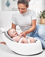 Skip Hop Moby Smart Sling Bathtub 3 Step PVC Free Phthalate Free White view 4