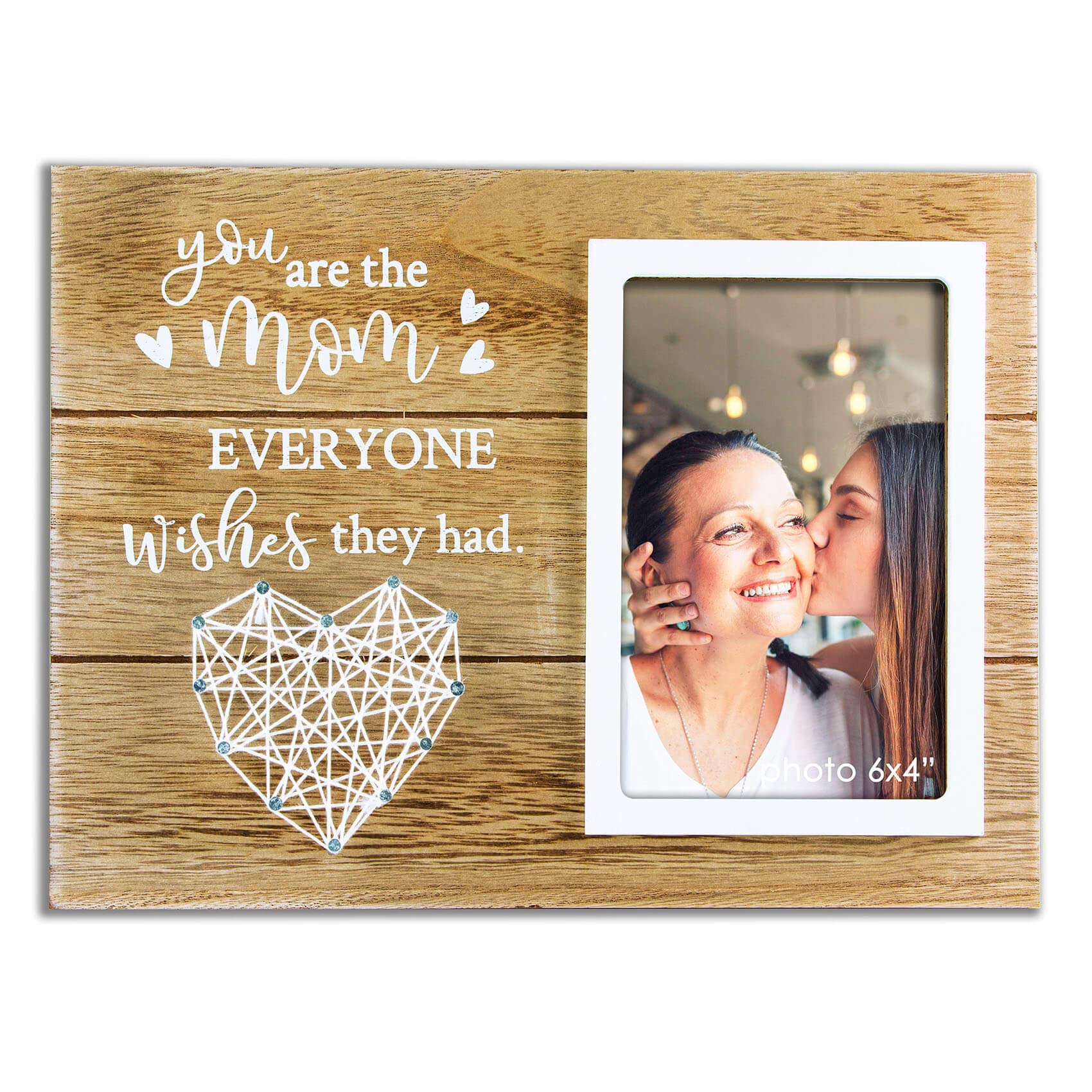 VILIGHT Mom Picture Frame Gifts from Daughter Son - Birthday Present for Mom - You Are The Mom Everyone Wishes They Had - 4x6 Photo