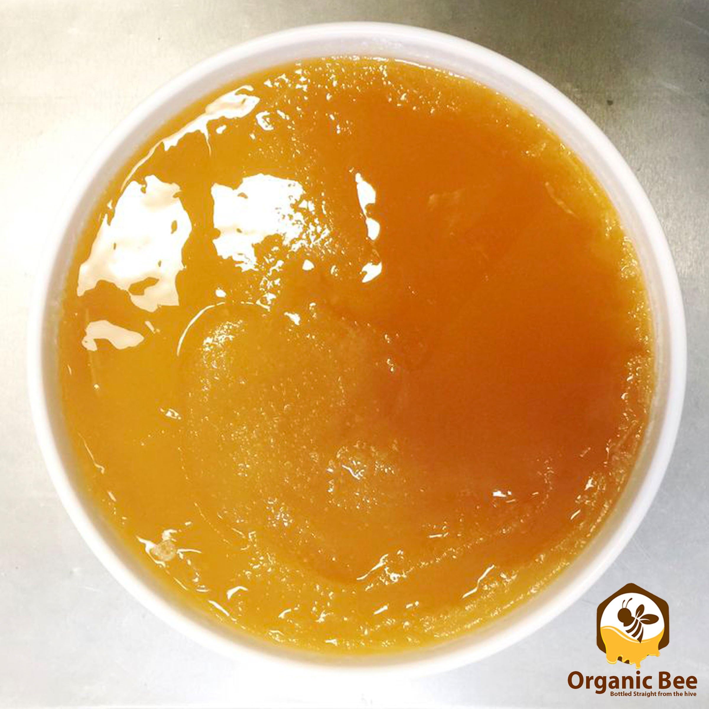 100% Pure Raw Organic Honey Wild Flower Unfiltered Unheated Unpasteurised Crystallised Honey (900g)