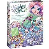 Nebulous Stars Friendship Bracelet Kids Craft Kit - 6 Pcs Colorful DIY Jewelry Set with Charms, Beads, and Silk Cords for Creative Fun, Perfect for Girls Ages 7-12 - Includes Iceana, Hazelia, Coralia