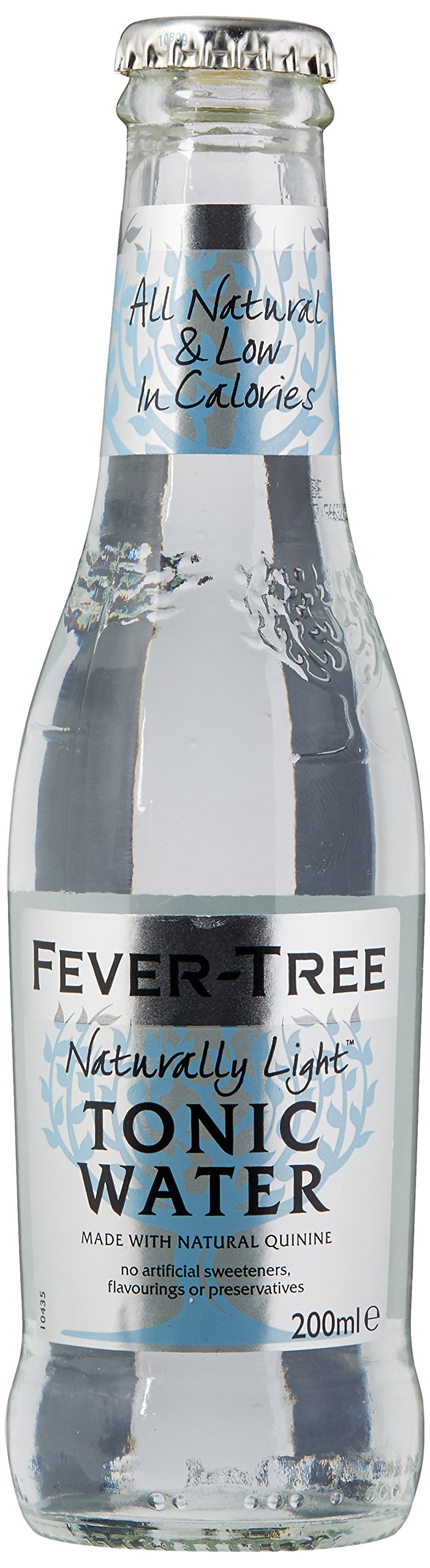 FeverTree Naturally Light Tonic Water 4 x 200 ml (Pack of 6, Total 24